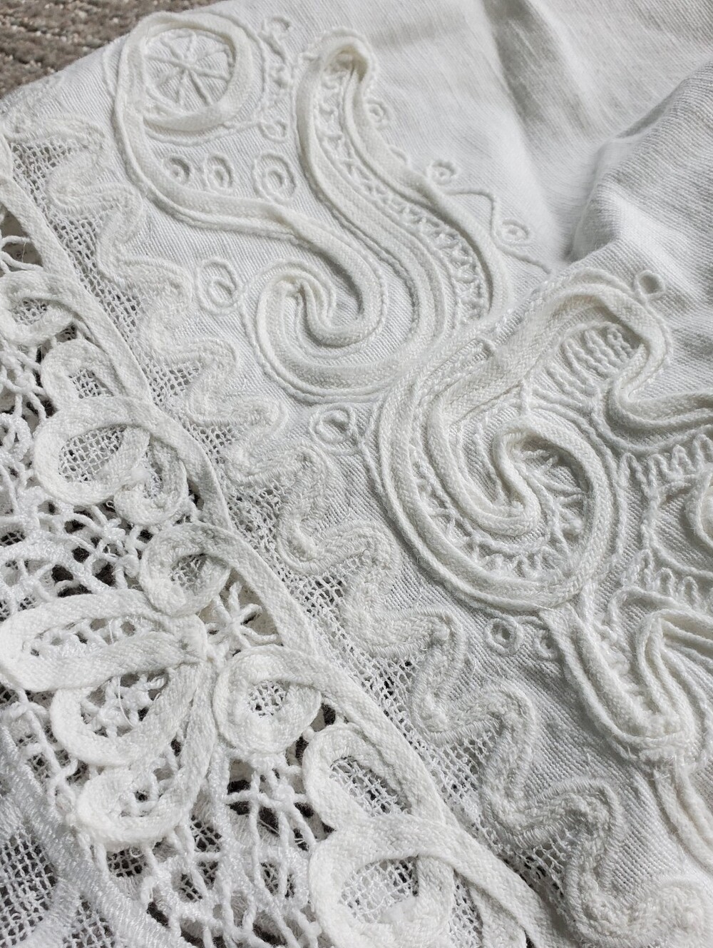 Sea Iyla Soutache lace-trimmed cotton Short - Picture 4 of 8